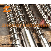 Bimetallic Screw and Barrel for Plastic Extruder